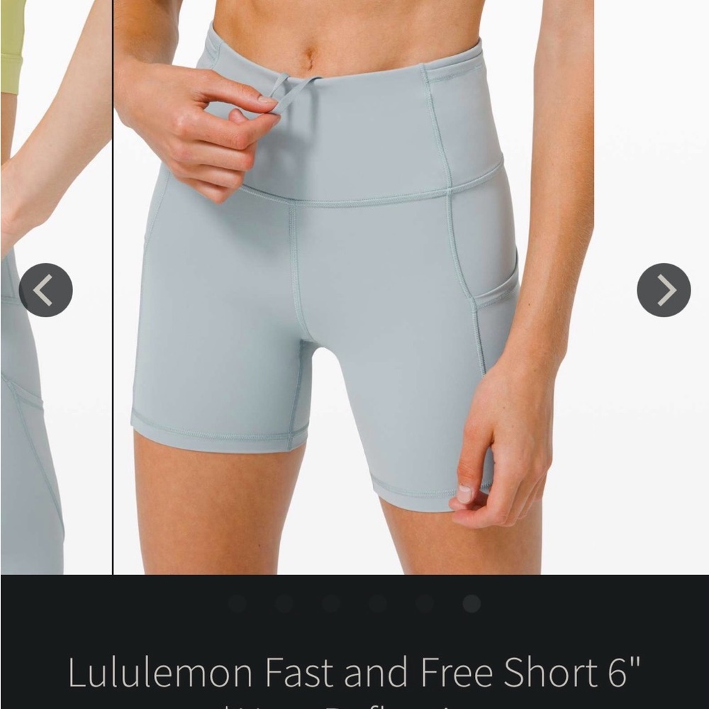 Lululemon Fast and Free Short 6"